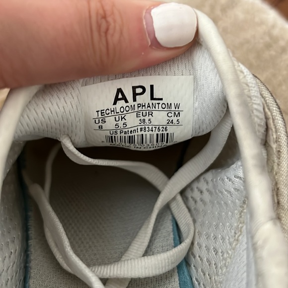 Women’s APL Techloom Phantom WHITE - size 8 - Picture 10 of 10